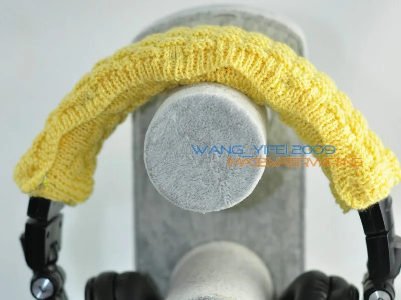 Повязка на голову из чистой шерсти подушка для наушников Audio-Technica ATH M40 M50 M30 M35 M50S SX1