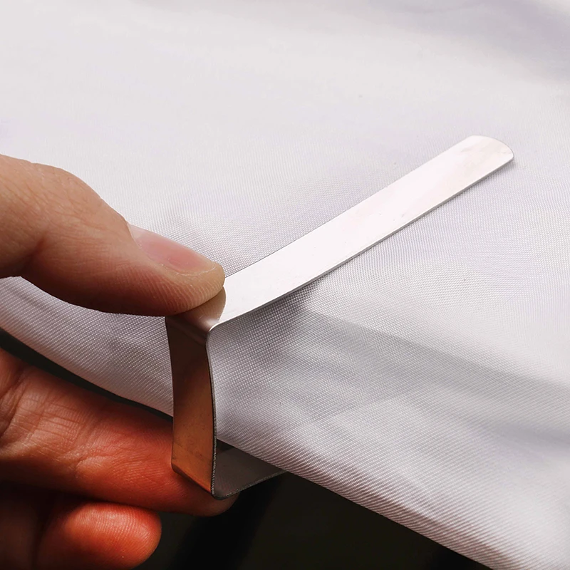 4 шт. регулируемые зажимы для скатерти из нержавеющей стали|Бельевые прищепки| |