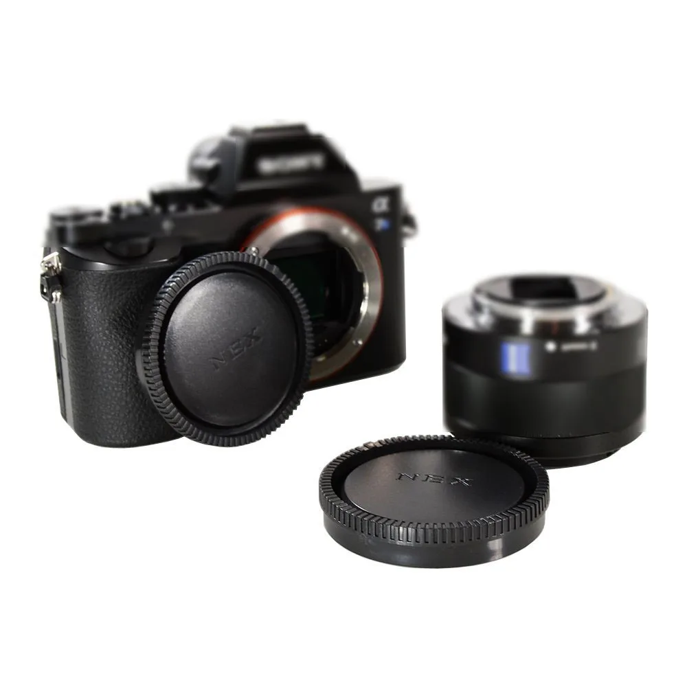 Just Now 2 шт. крышка корпуса и задняя фотокамера фотография для Sony E-Mount NEX