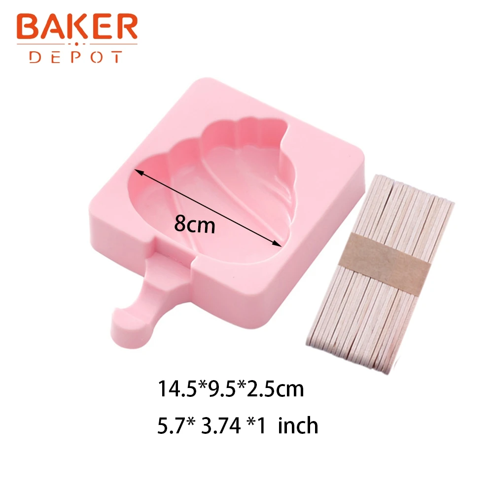 BAKER DEPOT силиконовая форма для мороженого замороженный ледяной куб лоток детские