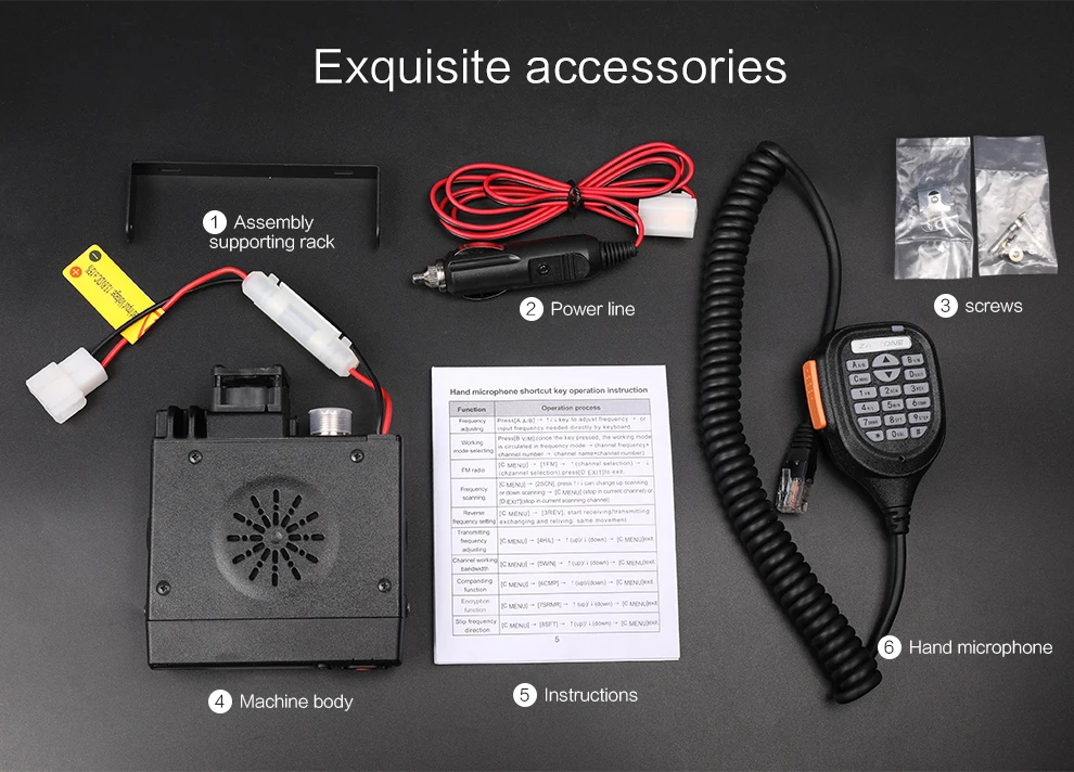 Zastone Walkie Talkie VHF UHF мини радио HF трансивер двухстороннее CB Ham Радио для охоты радиостанции антенна динамик Набор