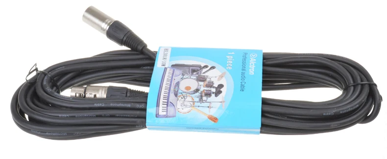 Кабель для микрофона Alctron l3018 кабель аудио кабеля xlr|cable meter|cable to component convertercable