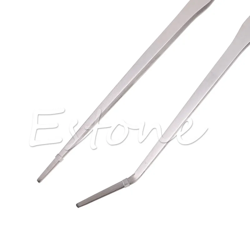 27/38/48cm Fish Tank Tongs Aquarium Stainless Steel Live Plant Tweezers | Cleaning Tools