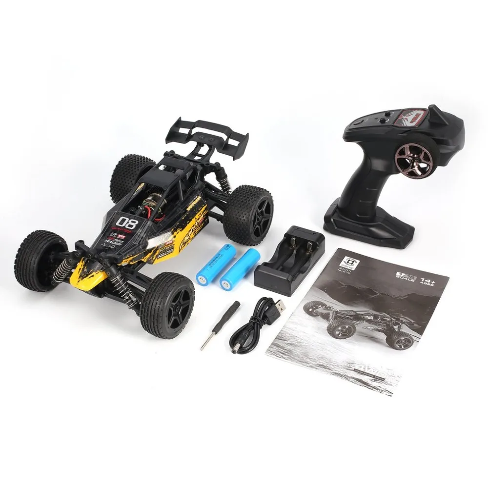 1/16 гоночный автомобиль 2 4G 4WD 36 км/ч мощный двигатель RC внедорожные пустынные
