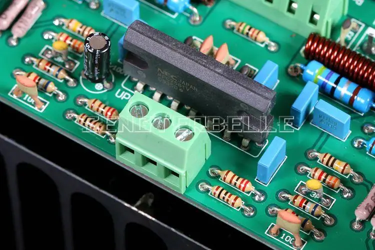 UPC2581V Push 2SC2922/2SA12161 стерео HiFi 50 Вт* 2 Мощность усилитель Ассамблея Совета