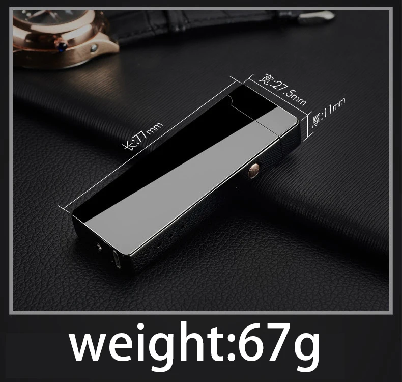 Плазменная Зажигалка USB для курения электронная перезаряжаемая WilndProof с лазерным