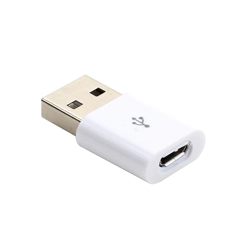 USB мужчина к Micro USB Женский OTG адаптер конвертер данных зарядное устройство для телефона планшетный ПК 99 ND998 - Цвет: Белый