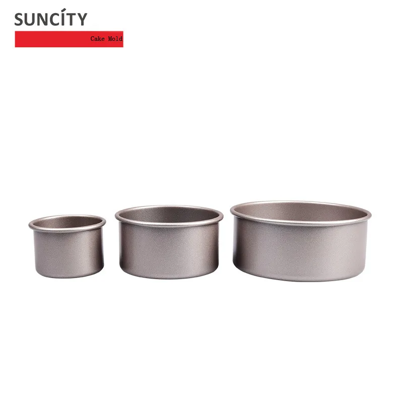 Mini 3pcs Metal Layers 3D Cake Mould Wedding Birthday Anniversary Party DIY Soap Mold Tin Pans Bakeware Tray Baking Tools | Дом и сад