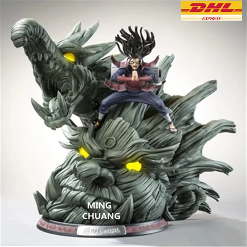 19 &quotСтатуя Наруто бюст Shodai Hokage полная длина портрет сенджу хаширама ГК фигурку