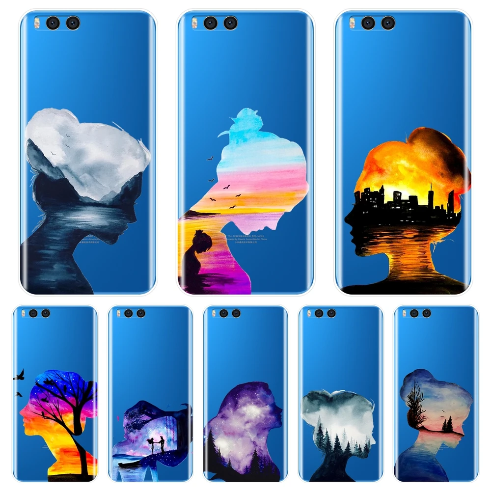 Чехол накладка для Xiaomi Mi Max Note 1 2 3 мягкий силиконовый чехол телефона с