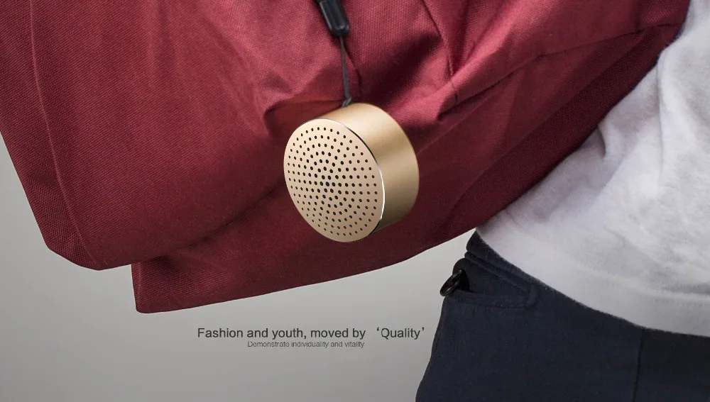 Xiaomi Bluetooth динамик Xiaomi Портативный беспроводной Bluetooth 4,0 стерео мини Mp3 плеер Музыкальный динамик Hands-free Звонки