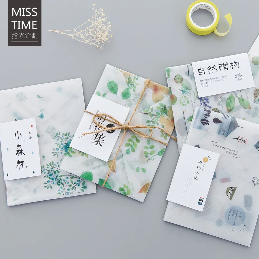 Элегантный Прозрачный конверт с цветочным принтом надписью Love из серной кислоты