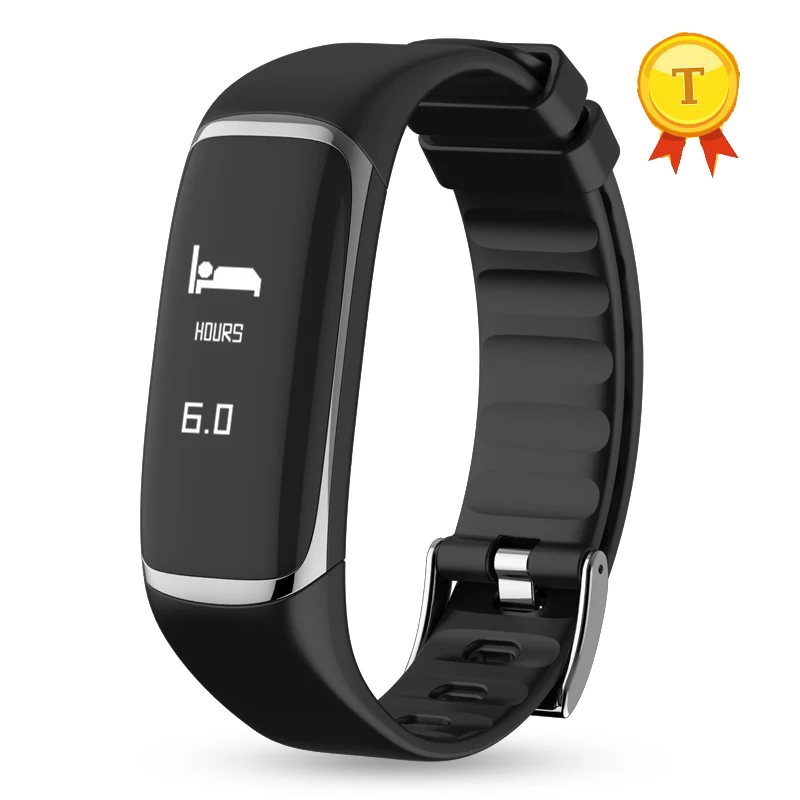 Водонепроницаемый смарт браслет с сенсорным oled экраном 0 96 дюйма и функцией