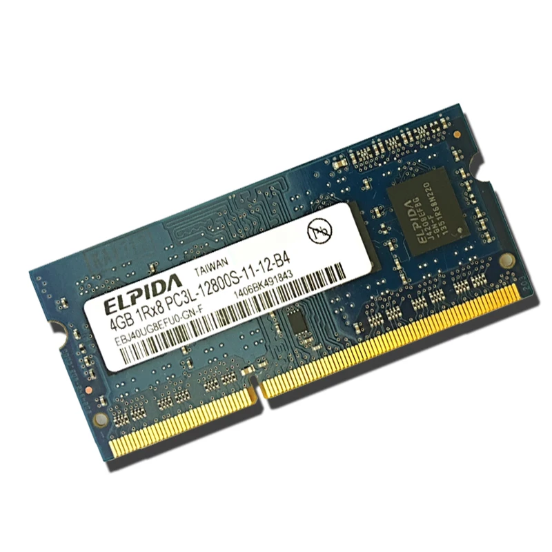 Reboto Оригинал ELPIDA DDR3 2 ГБ 4 1066/1333/1600 мГц PC3L-12800S для 1 35 В низкого напряжения памяти