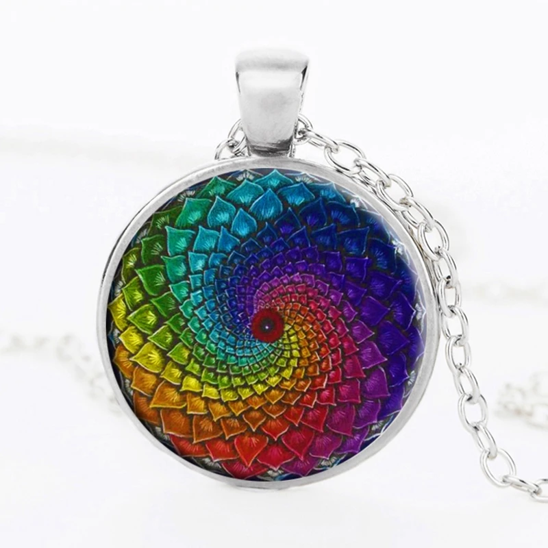 SUTEYI ручной работы ожерелье с символом Ом дзен буддизм Йога подвеска