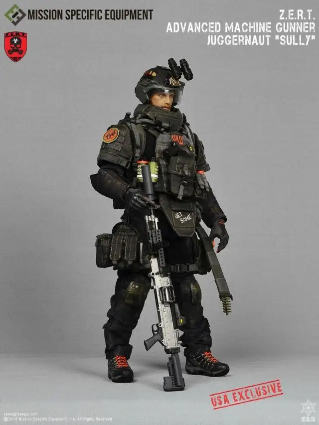Экшн фигурки MSE Z.E.R.T Es 1/6 Advanced Machine Gunner|Игровые и трансформеры| |