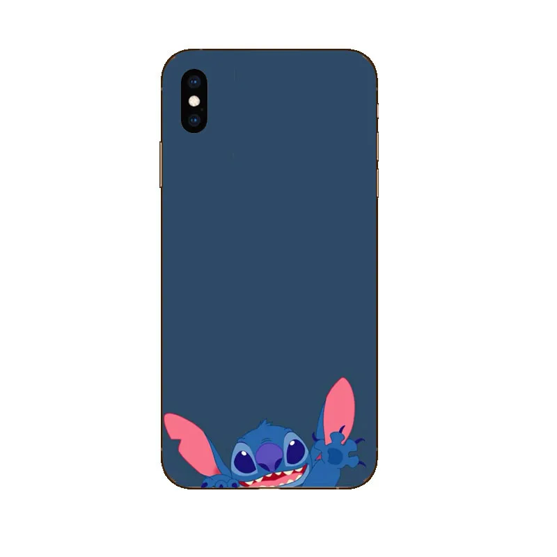 Силиконовый чехол с мультяшным рисунком для iPhone 7 милым стежком 11Pro XS MAX X XR 8 Plus 6 5S SE