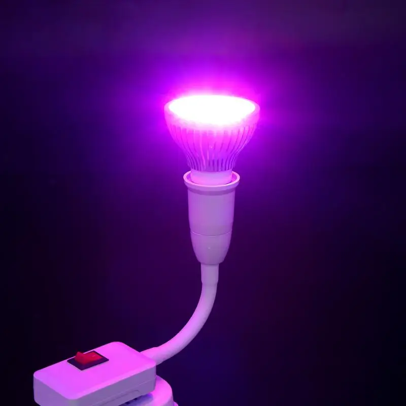40 LED E27 лампа для выращивания растений в помещении с полным спектром гидропонных