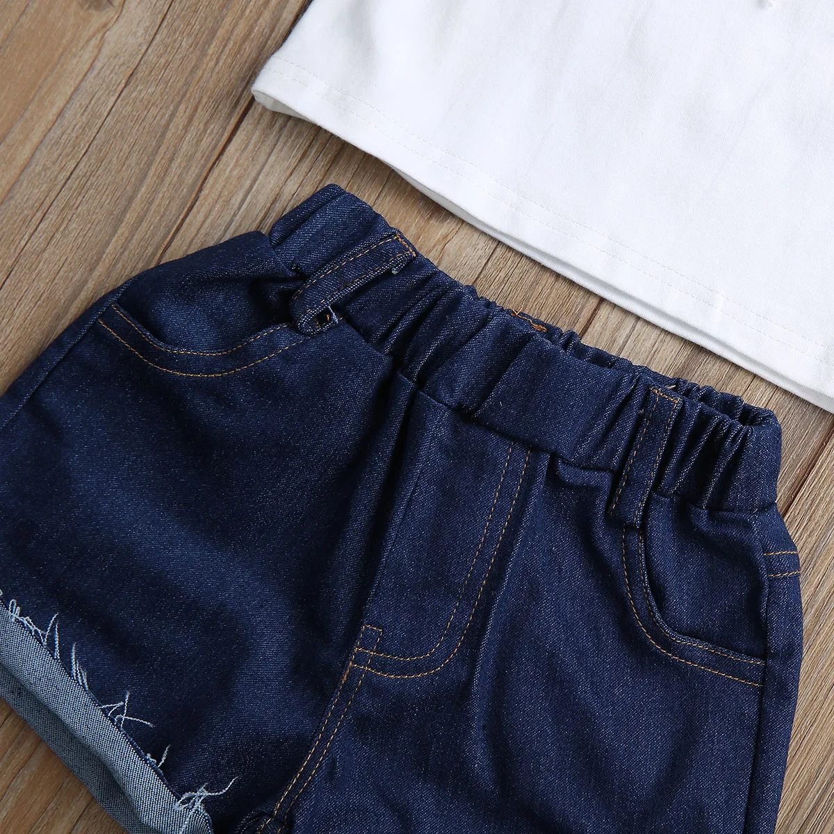 2 предмета милые летние кружевные хлопковые белые топы для маленьких девочек