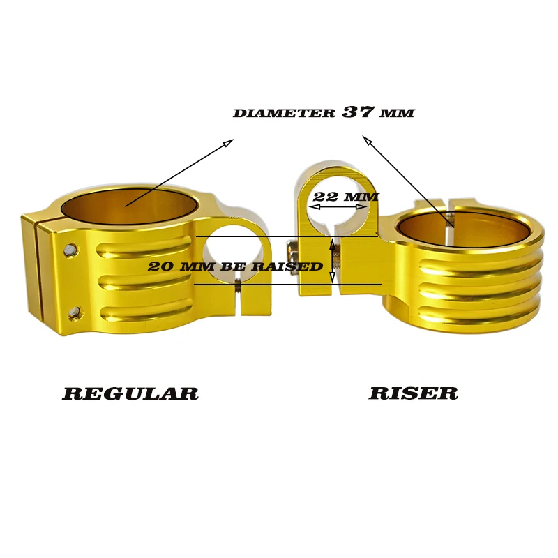 37 мм зажим Ons Riser обычный на вилке трубка гоночная CNC руль для Honda CBR600F CBR250RR CBR 600F 250RR