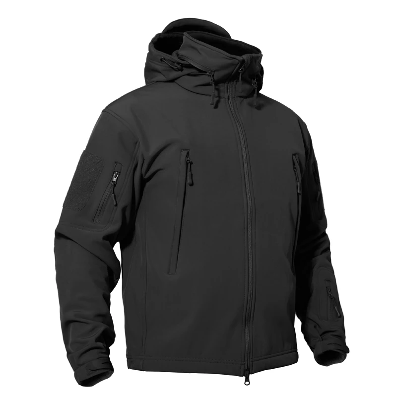 MAGCOMSEN новые зимние куртки мужские Софтшелл тактическая куртка и пальто военная армия флисовое пальто толстовки ветровка мужская одежда