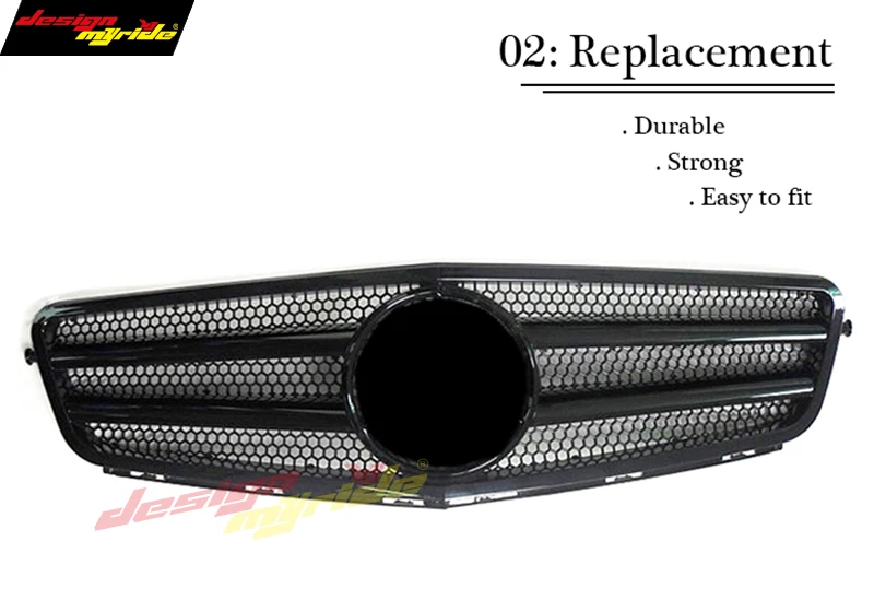 Для Mercedes Benz W204 передняя решетка 2007- авто бампер Запчасти для авто C180 C200 C250 C350 C400 C450 C220 C250 C300