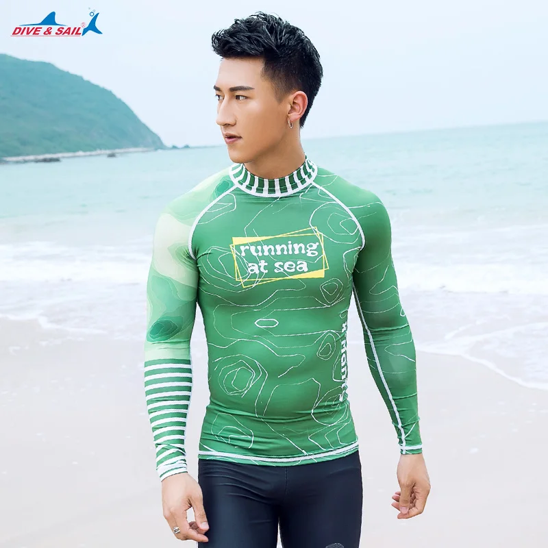 Для Мужчин's Гидрокостюмы мокрого типа с защитой от УФ лучей мужчин s Базовая