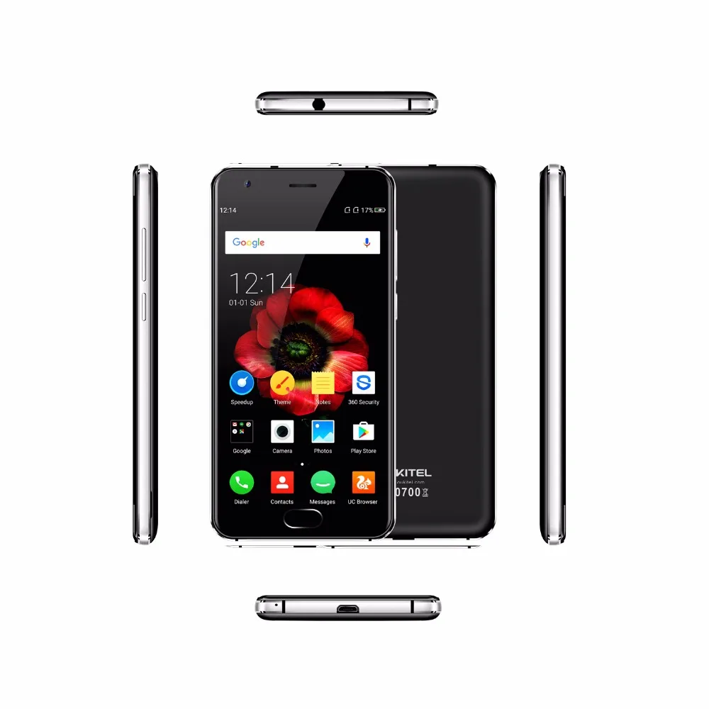 Оригинальный Oukitel K4000 плюс отпечатков пальцев мобильный телефон MT6737 4 ядра