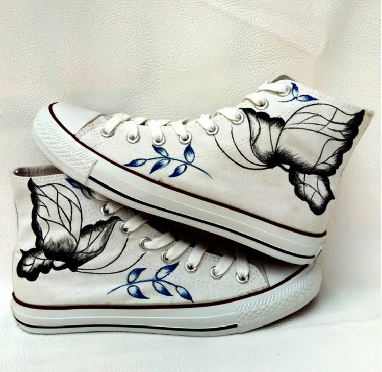 Женская парусиновая обувь с принтом в виде фруктов арбуза мороженого ручной