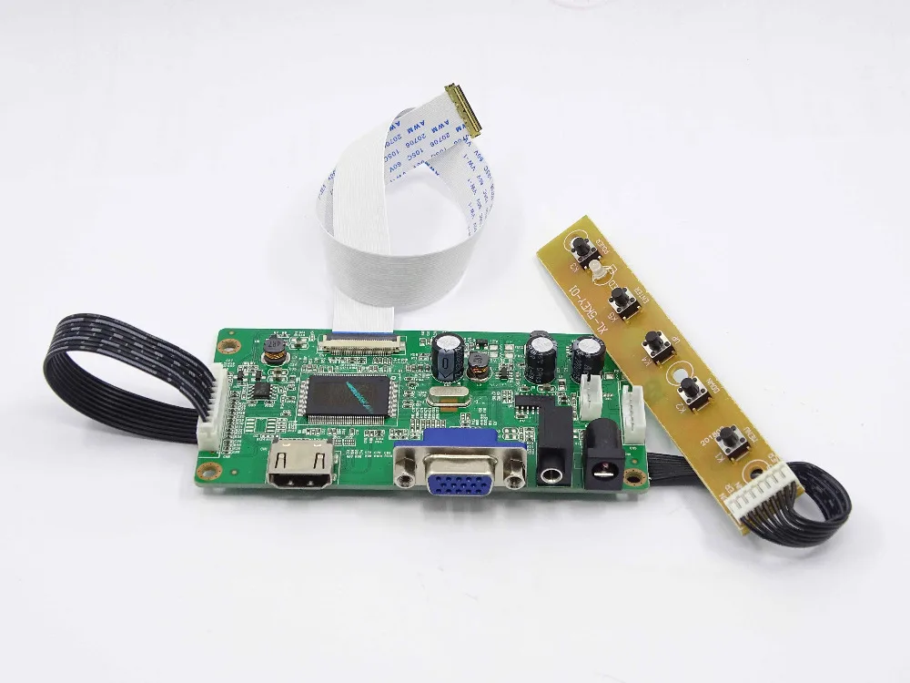 VGA EDP светодиодный ЖК-контроллер драйвер платы HDMI для 30pin LP156WF4-SPJ1/LP156WF4-SPK1 1920X1080
