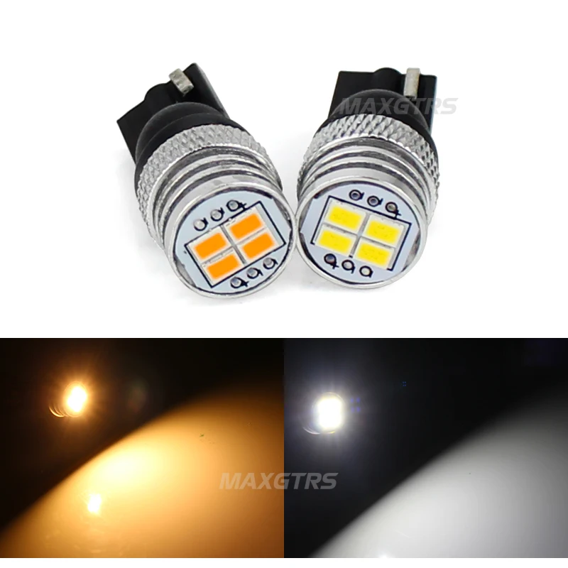 MAXGTRS 2 шт. супер яркий Canbus No Error 4 SMD3020 T10 W5W 168 194 Автомобильный светодиодный светильник с зеркалом для Чтения номерного знака