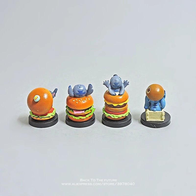 Фигурки Дисней Лило и Стич 11 шт./компл. 3-4 см экшн-фигурки осанка коллекция