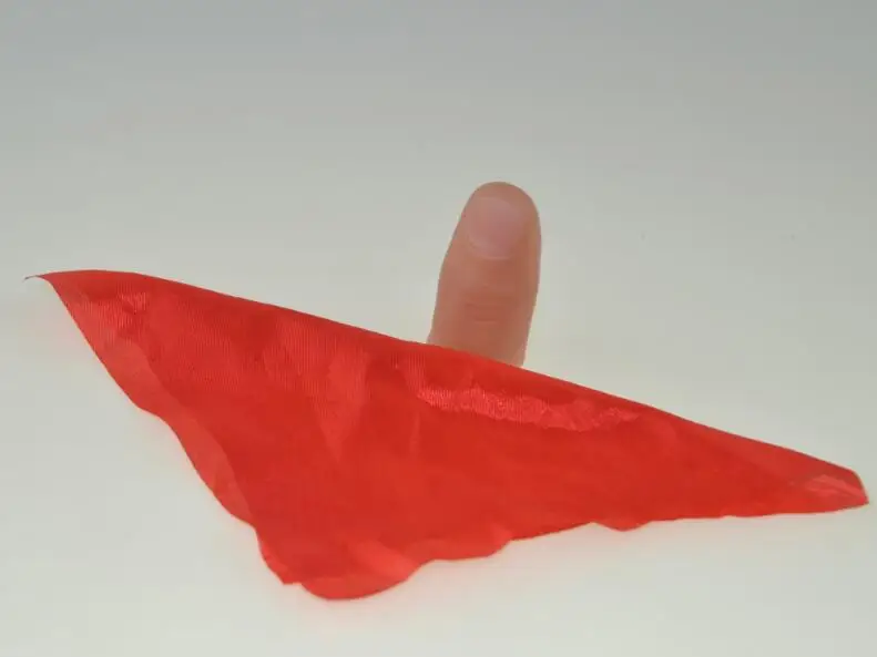 2 набора шелковых исчезающих шарф + имитация большого пальца магический реквизит