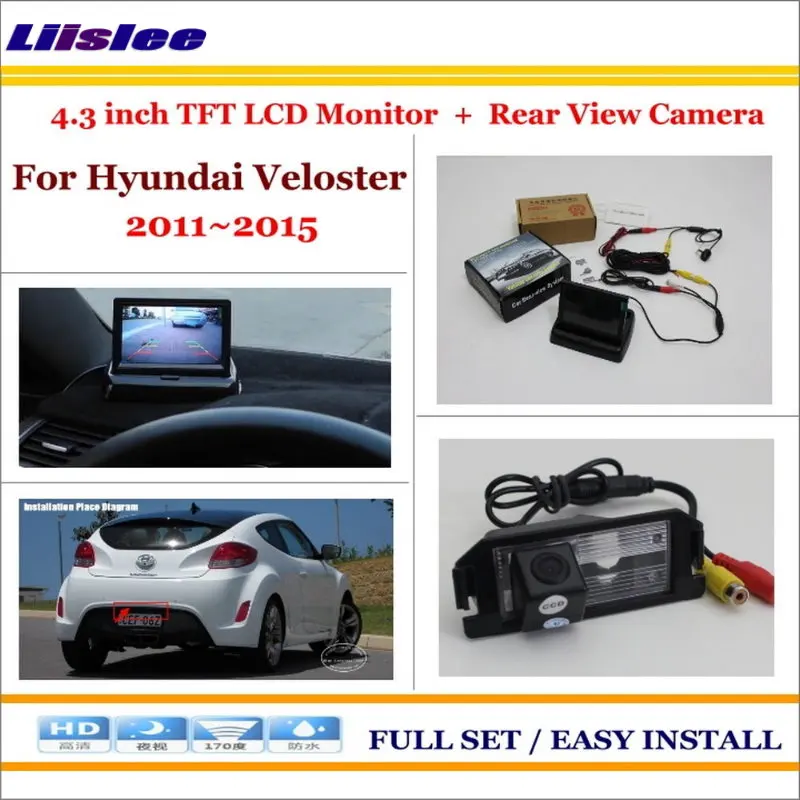 Автомобильная камера для Hyundai Veloster 2011 2015 автомобильная резервная заднего вида