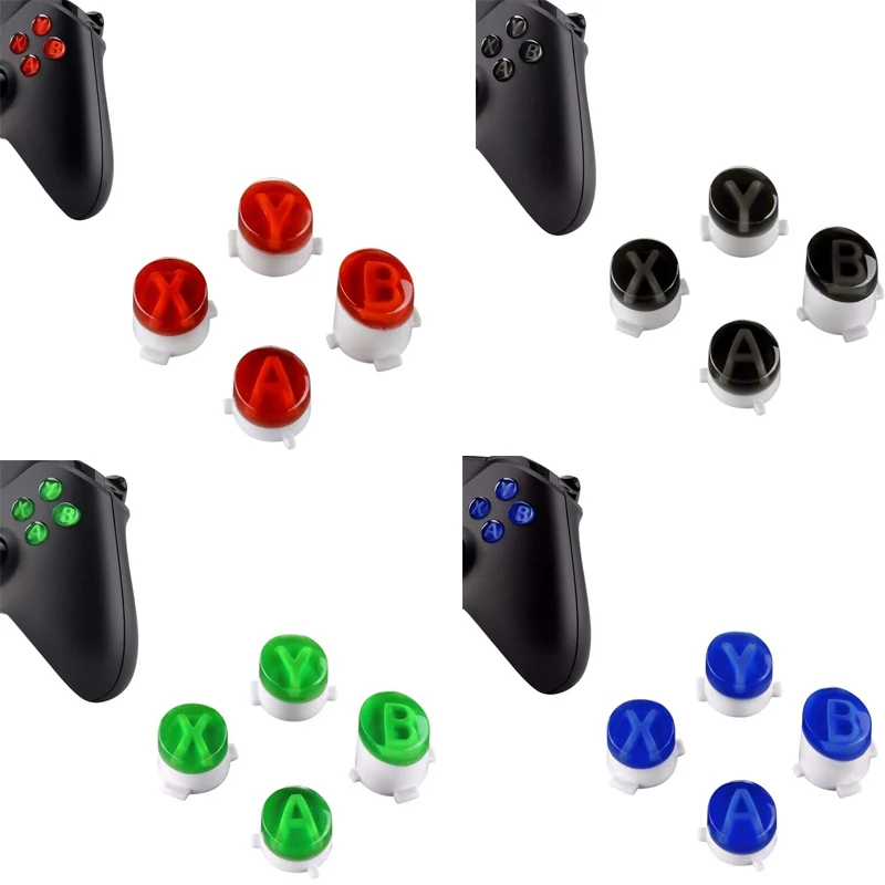 5 Sets ABXY Buttons for Xbox One Controller Replacement Custom Colour Bullet Set Mod Kit S/Xbox Elite | Электроника