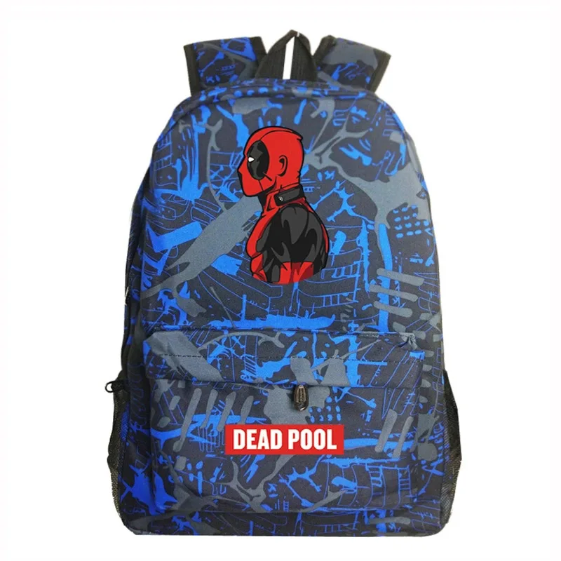 Новое поступление, Мстители из комиксов Marvel deadpool, рюкзак с принтом, школьные сумки, багажные дорожные сумки - Цвет: DP-11