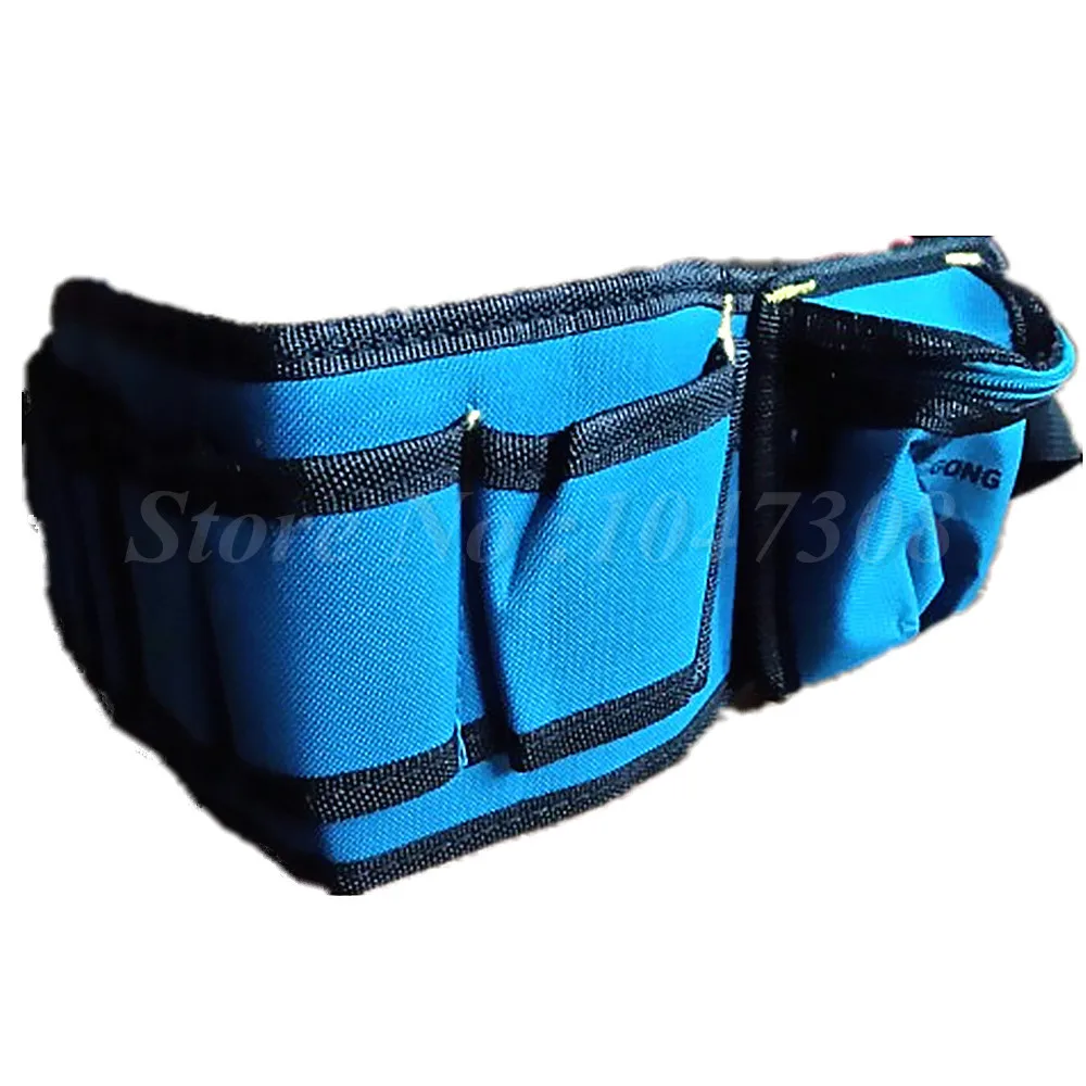 Мужская поясная сумка с несколькими карманами для инструментов