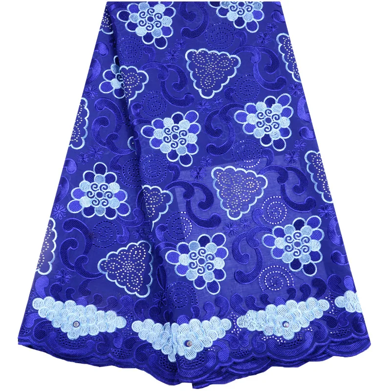 

High Quality African Lace Fabric 2019 Fashion Swiss Voile Laces In Switzerland Cotton Dry Lace African Dresses For Women A1480