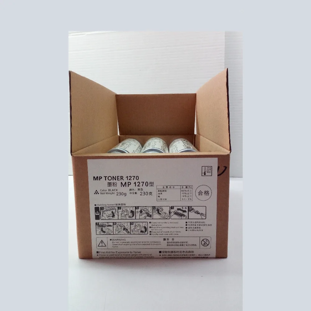 (2 шт./лот) Горячий! Совместимый картридж с тонером для Ricohs AF1170D/1270D используется