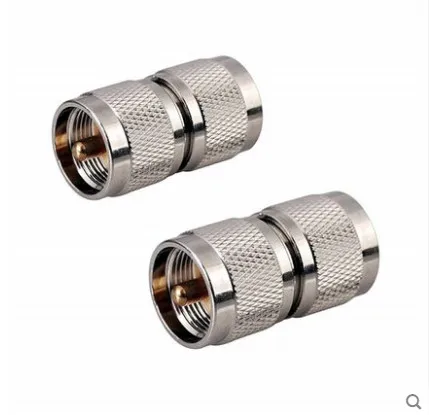 2 шт. UHF PL259 штекер в PL 259 RF коаксиальный адаптер|Рации| |