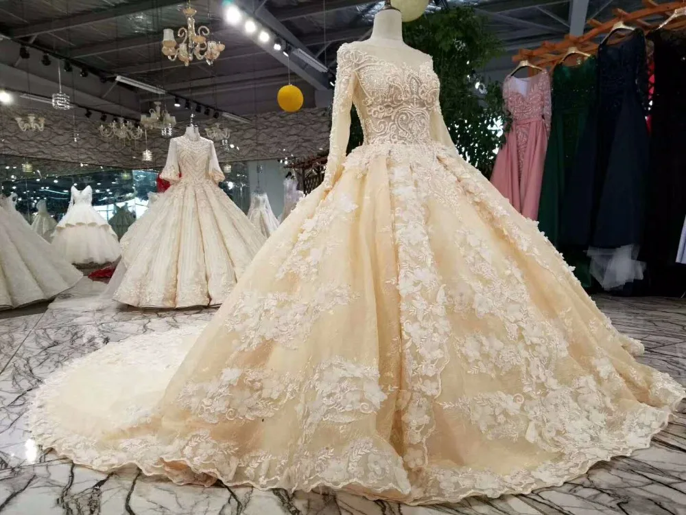 LS12585 самое новое платье партии шампанского длиннее втулки tulle застежка молния