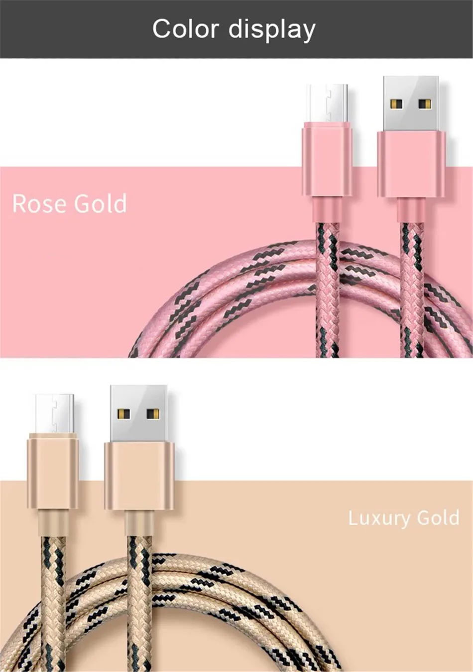 NOHON кабель для зарядки и синхронизации Micro USB для Xiaomi Redmi 4X 4A для samsung Galaxy S7 S6 для huawei зарядный шнур для быстрой зарядки