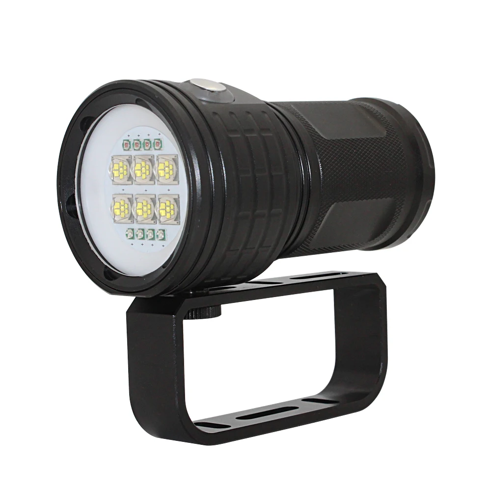 Новый светодиодный светильник для дайвинга водонепроницаемая камера