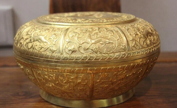 USPS в США S3307 винтажный сделанный вручную гравированный Медный позолоченный