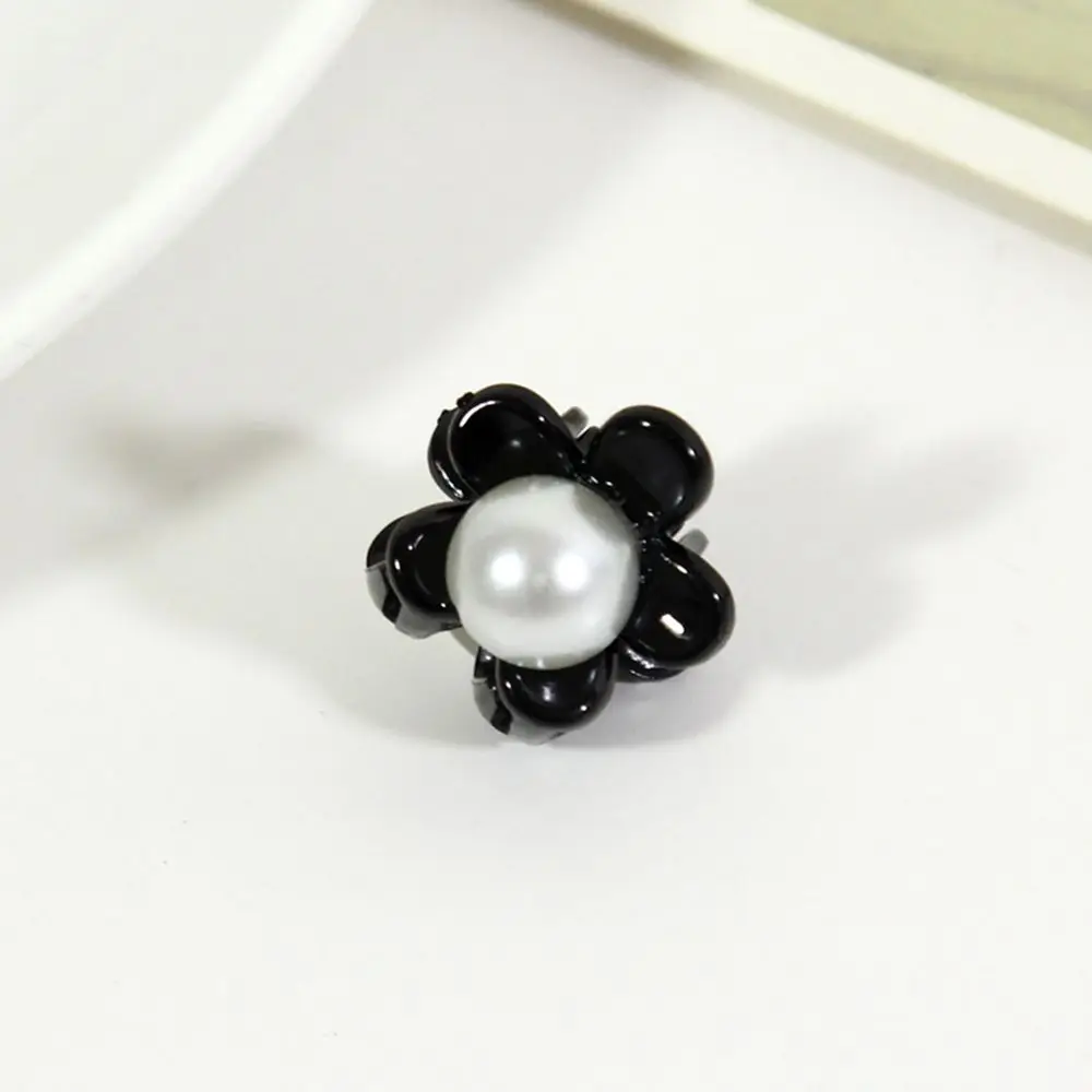 Black Flower Новое поступление, заколки для женщин, скраб, пластиковые заколки для волос, выдалбливают, резьба, краб, одежда для волос, большой размер, заколки для волос - Цвет: Black Flower