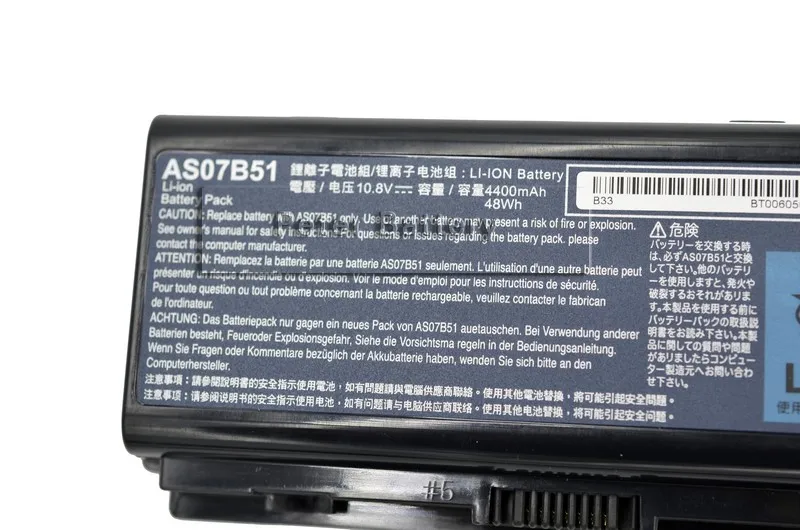 Оригинальный аккумулятор JIGU для ноутбуков ACER 934T2180F AS07B31 AS07B32 AS07B41 AS07B42 AS07B51 AS07B52 AS07B61