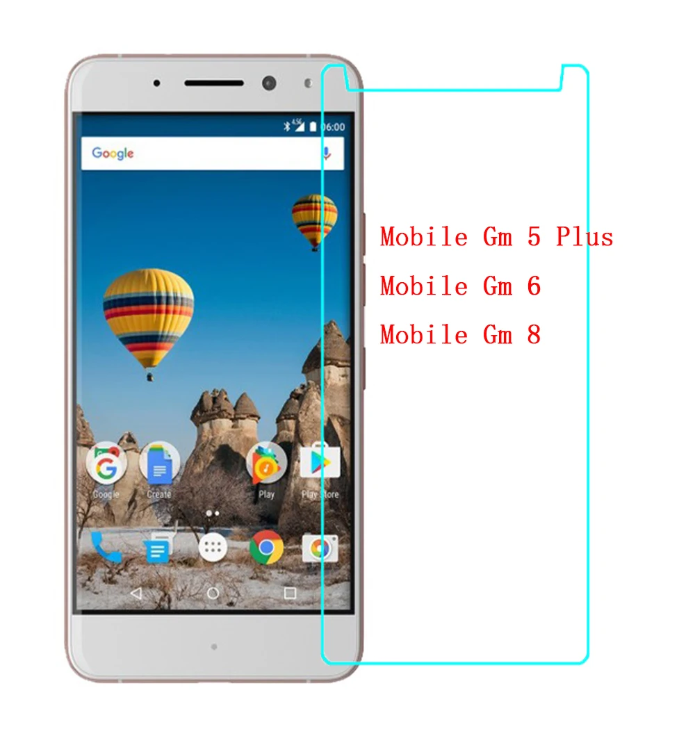 Закаленное стекло для General Mobile Gm 5 6 8 Plus защита экрана от царапин + защитное
