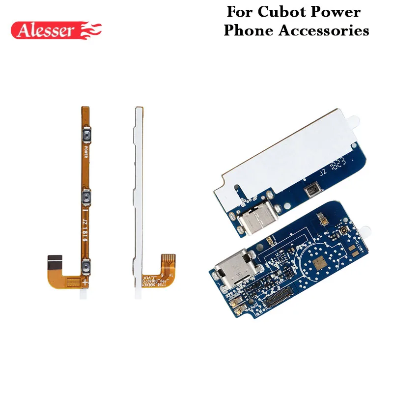Alesser для Cubot Power USB плата разъем зарядки монтажные крепежные части замена силовой