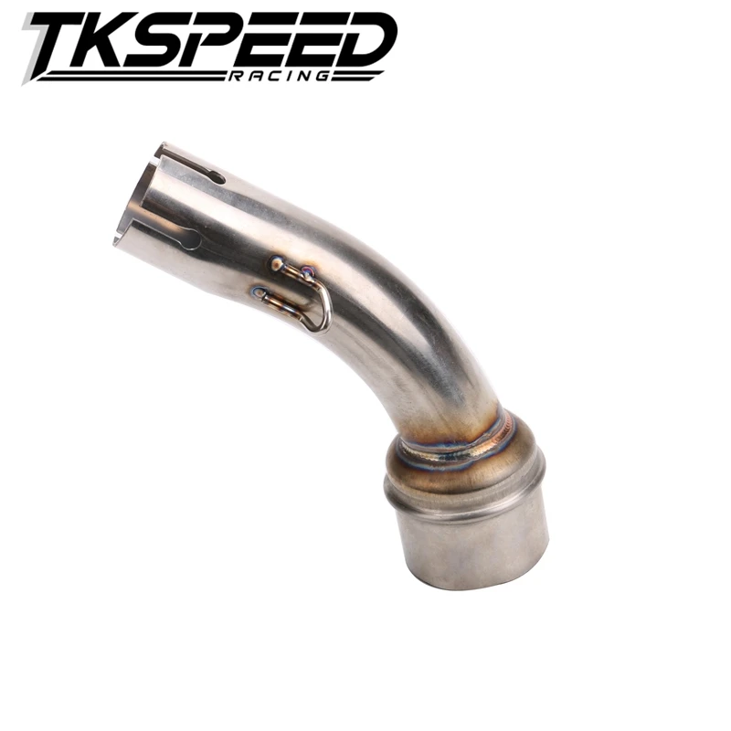 Моту мотоцикл выхлопных среднего трубы для Yamaha R3 2015 2016 без выхлопных|motorcycle exhaust