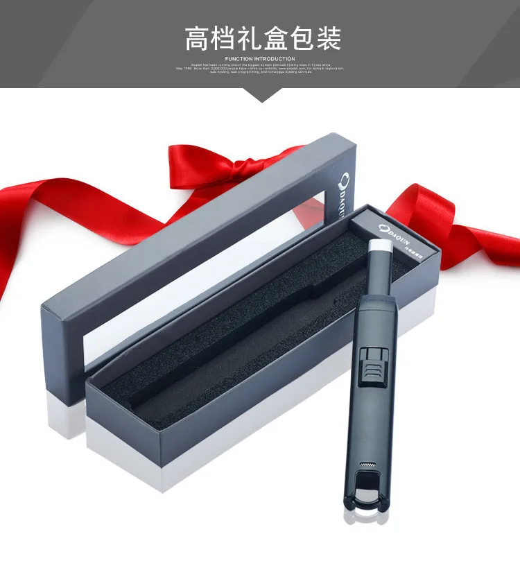 Умная электрическая длинная кухонная usb зажигалка Ignitiog ветрозащитная Зажигалка